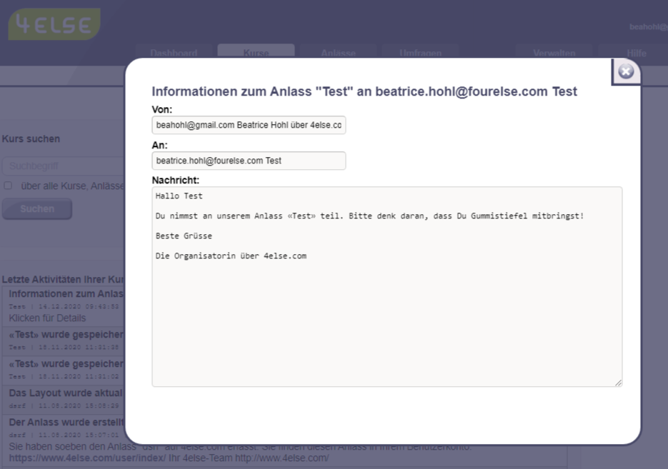 Email History