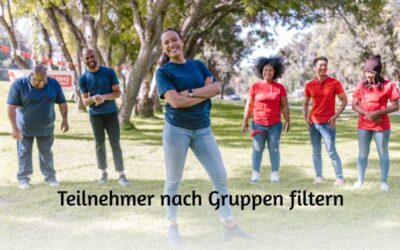 Teilnehmer filtern