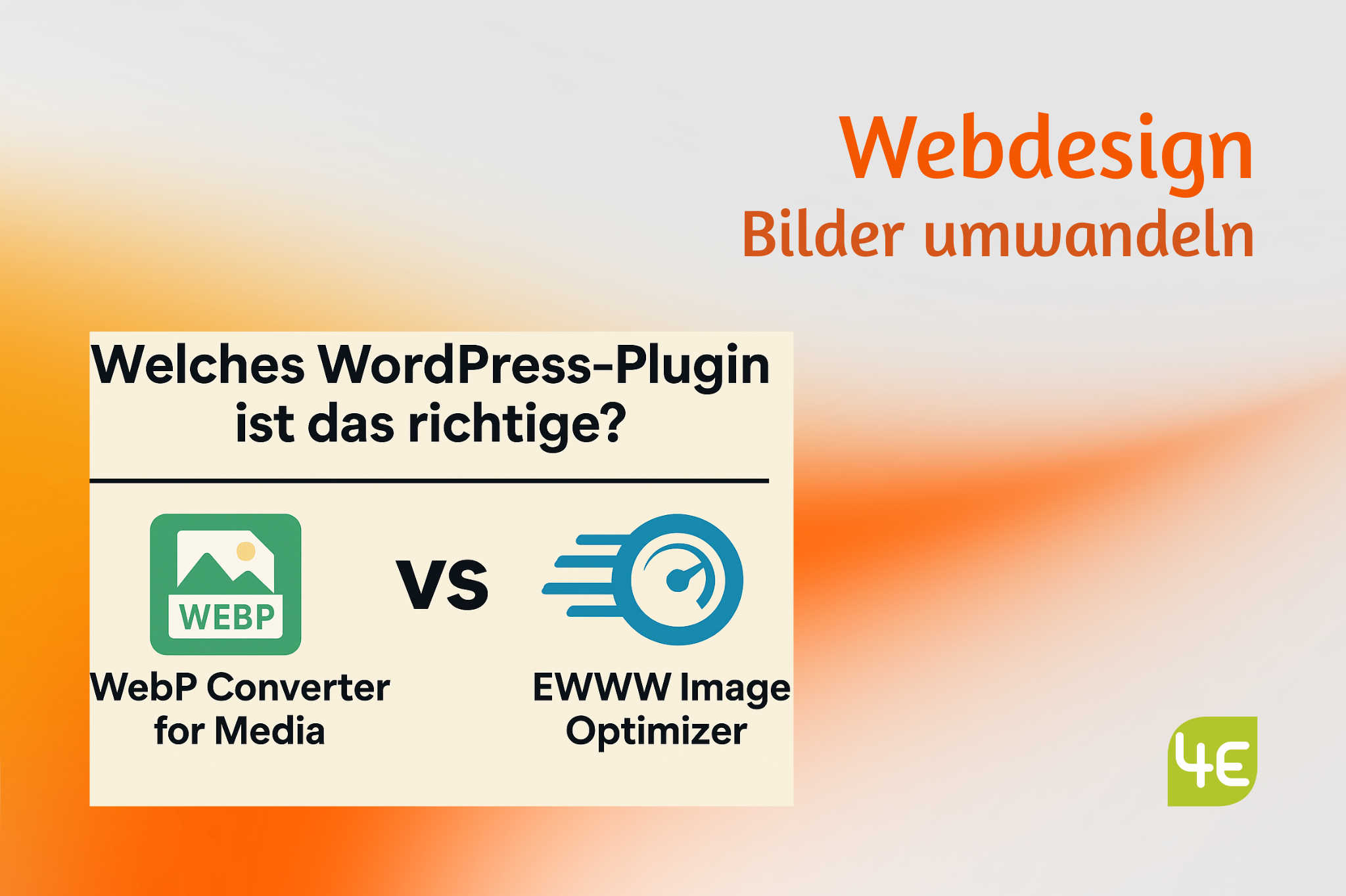 Bilder in WebP umwandeln